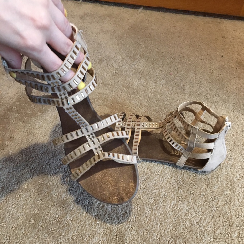 Beige Sandals